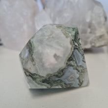 Load image into Gallery viewer, Moss Agate Faceted Diamond
