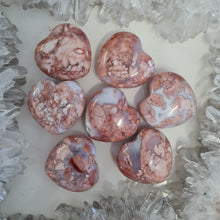Load image into Gallery viewer, Pink Agate Hearts