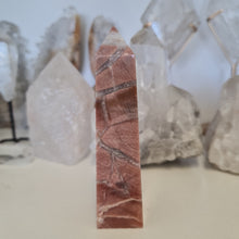 Load image into Gallery viewer, Pink Agate Tower