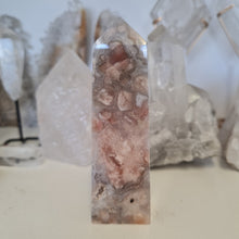 Load image into Gallery viewer, Pink Agate Tower