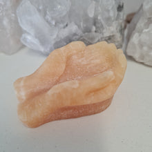 Load image into Gallery viewer, Orange Calcite Hands