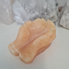 Load image into Gallery viewer, Orange Calcite Hands