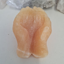 Load image into Gallery viewer, Orange Calcite Hands