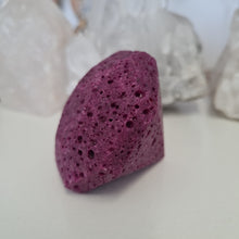 Load image into Gallery viewer, Honeycomb Ruby Faceted Diamond