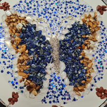 Load image into Gallery viewer, Crystal Chip Butterfly Light
