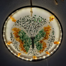 Load image into Gallery viewer, Crystal Chip Butterfly Light