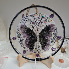 Load image into Gallery viewer, Crystal Chip Butterfly Light