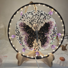 Load image into Gallery viewer, Crystal Chip Butterfly Light