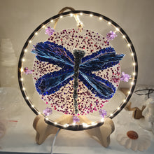 Load image into Gallery viewer, Aura Kyanite Dragonfly Light