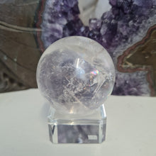 Load image into Gallery viewer, Clear Quartz Sphere - Rainbows