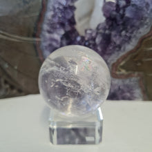 Load image into Gallery viewer, Clear Quartz Sphere - Rainbows