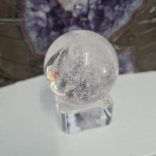 Load image into Gallery viewer, Clear Quartz Sphere - Rainbows