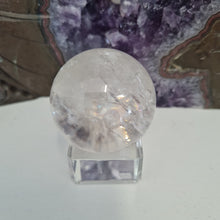 Load image into Gallery viewer, Clear Quartz Sphere - Rainbows