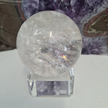 Load image into Gallery viewer, Clear Quartz Sphere - Rainbows