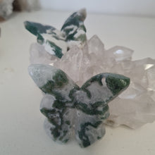 Load image into Gallery viewer, Moss Agate Butterfly