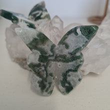 Load image into Gallery viewer, Moss Agate Butterfly