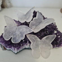 Load image into Gallery viewer, Clear Quartz Butterfly