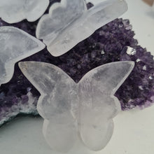 Load image into Gallery viewer, Clear Quartz Butterfly