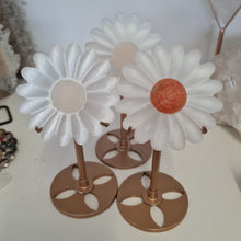 Load image into Gallery viewer, Selenite Daisies on Stand