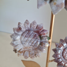 Load image into Gallery viewer, Ocean Jasper Sunflowers on Stand