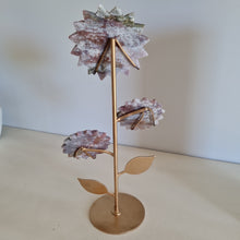 Load image into Gallery viewer, Ocean Jasper Sunflowers on Stand