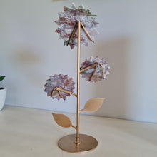 Load image into Gallery viewer, Ocean Jasper Sunflowers on Stand