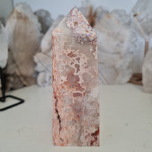 Load image into Gallery viewer, Pink Crazy Lace Agate Tower