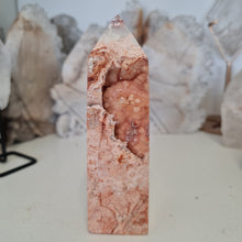 Load image into Gallery viewer, Pink Crazy Lace Agate Tower