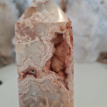 Load image into Gallery viewer, Pink Crazy Lace Agate Tower