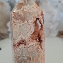 Load image into Gallery viewer, Pink Crazy Lace Agate Tower