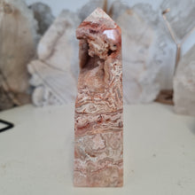 Load image into Gallery viewer, Pink Crazy Lace Agate Tower