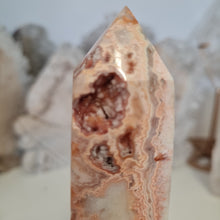 Load image into Gallery viewer, Pink Crazy Lace Agate Tower