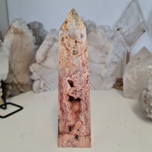Load image into Gallery viewer, Pink Crazy Lace Agate Tower
