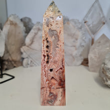 Load image into Gallery viewer, Pink Crazy Lace Agate Tower