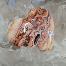 Load image into Gallery viewer, Pink Crazy Lace Agate Heart