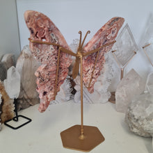 Load image into Gallery viewer, Pink Lace Agate Butterfly Wings