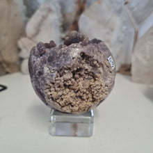 Load image into Gallery viewer, Grape Agate Sphere