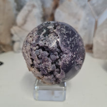 Load image into Gallery viewer, Grape Agate Sphere