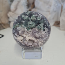 Load image into Gallery viewer, Grape Agate Sphere