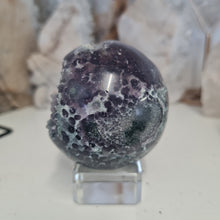 Load image into Gallery viewer, Grape Agate Sphere