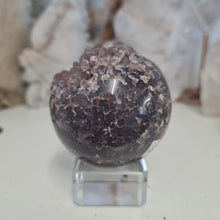 Load image into Gallery viewer, Grape Agate Sphere