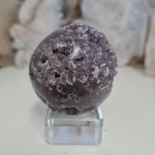Load image into Gallery viewer, Grape Agate Sphere