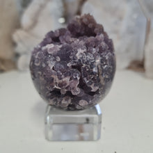 Load image into Gallery viewer, Grape Agate Sphere