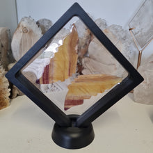 Load image into Gallery viewer, Yellow Fluorite Boxed Butterfly Wings