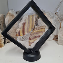 Load image into Gallery viewer, Yellow Fluorite Boxed Butterfly Wings