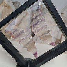 Load image into Gallery viewer, Rainbow Fluorite Boxed Butterfly Wings