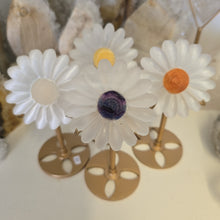 Load image into Gallery viewer, Selenite Daisies on Stand