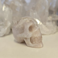 Load image into Gallery viewer, Flower Agate Skull