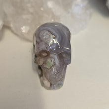 Load image into Gallery viewer, Flower Agate Skull