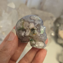 Load image into Gallery viewer, Flower Agate Skull
